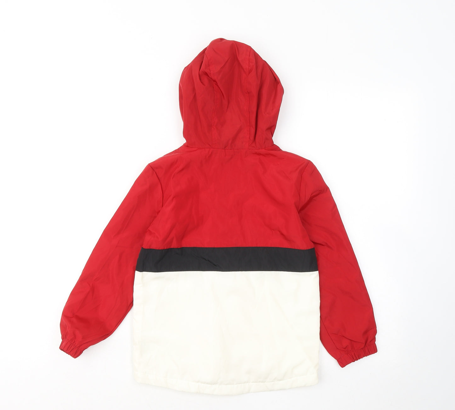George Boys Red Windbreaker Coat Size 5-6 Years
