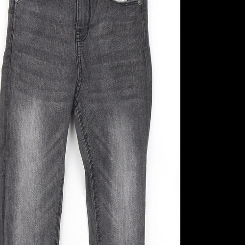 F&F Boys Grey Cotton Skinny Jeans Size 7-8 Years Regular