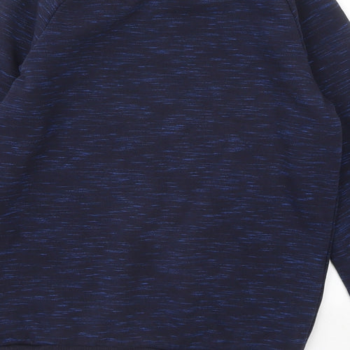 Nutmeg Boys Blue Geometric Cotton Pullover Sweatshirt Size 7 Years