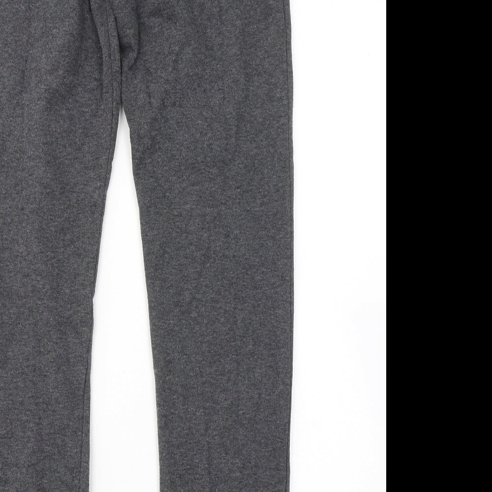 Primark Boys Grey Cotton Jogger Trousers Size 13-14 Years Regular