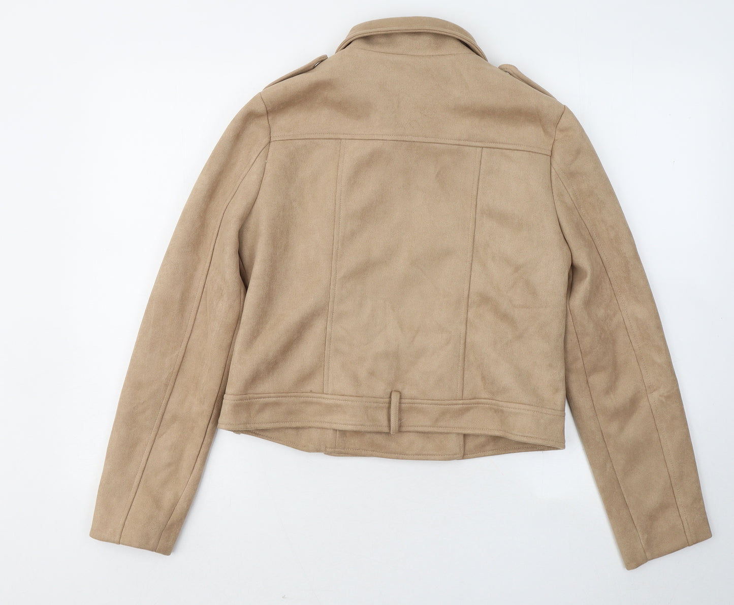 Vera & lucy Womens Brown Jacket Coat Size M
