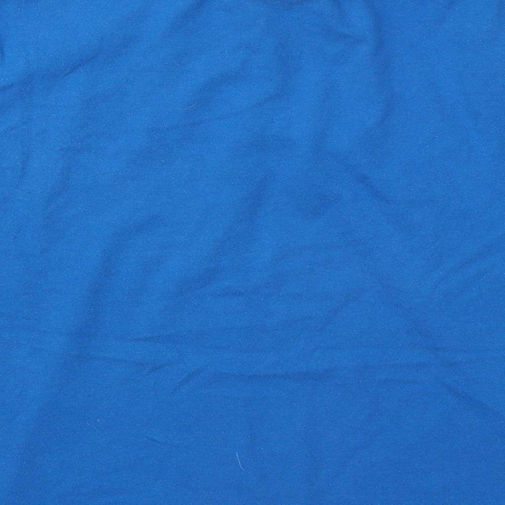 Marvel Boys Blue Cotton Basic T-Shirt Size 7-8 Years Round Neck - Spiderman