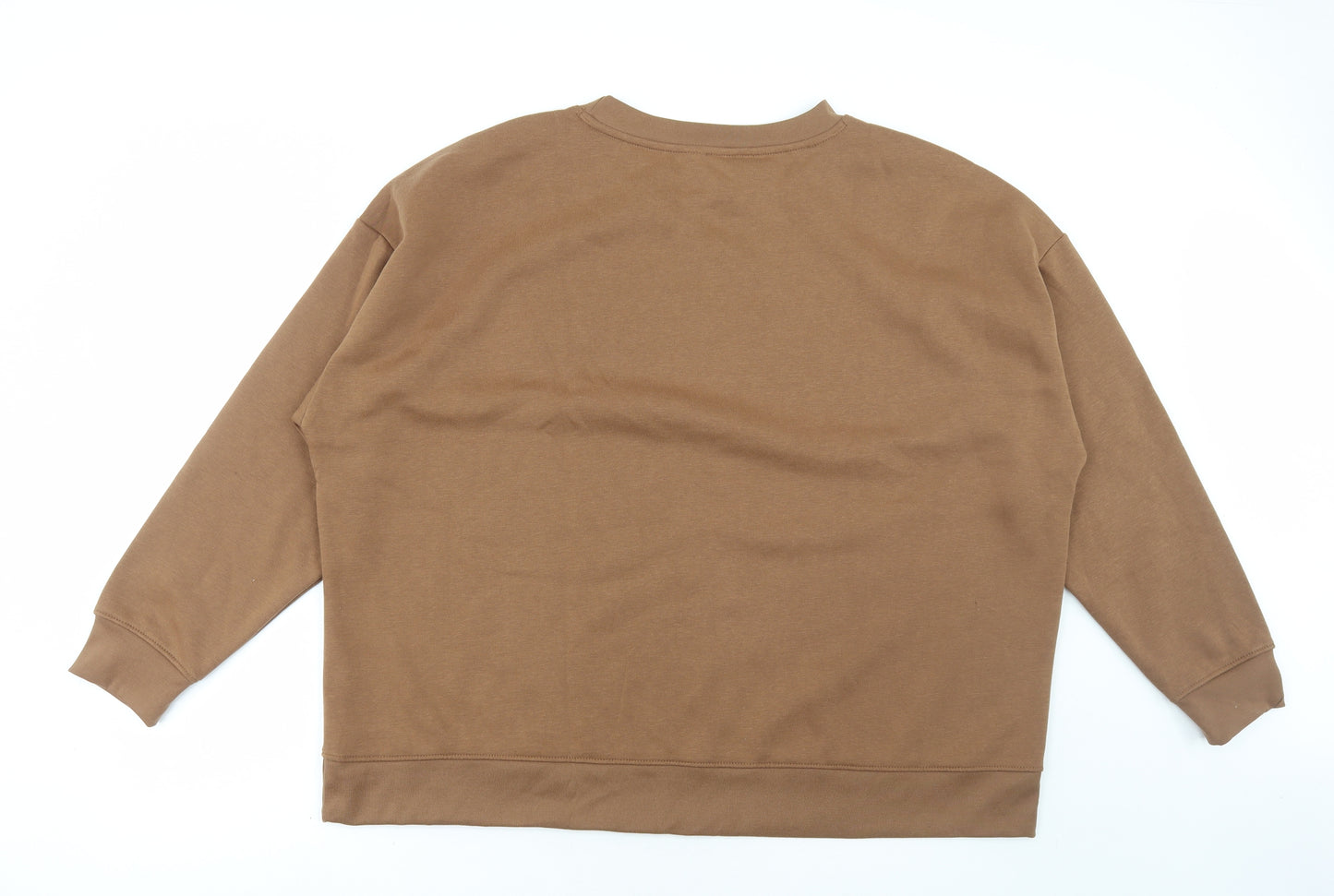 Primark Womens Brown Polyester Pullover Sweatshirt Size XL