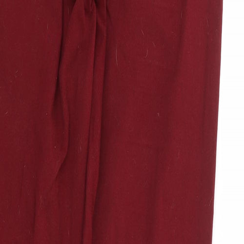 New Look Womens Red Cotton Skinny Jeans Size 8 L29 in Regular Zip