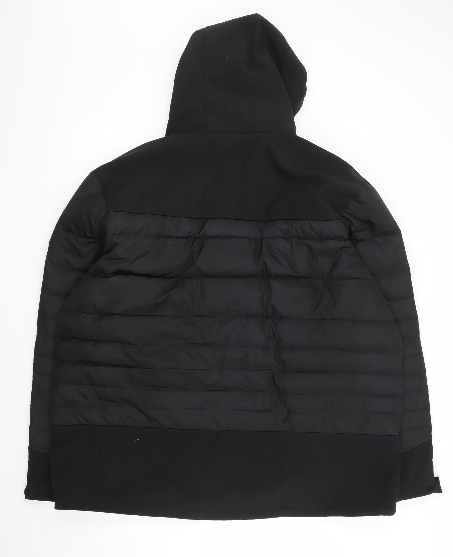 Snowdonia Mens Black Rain Coat Coat Size 2XL Zip