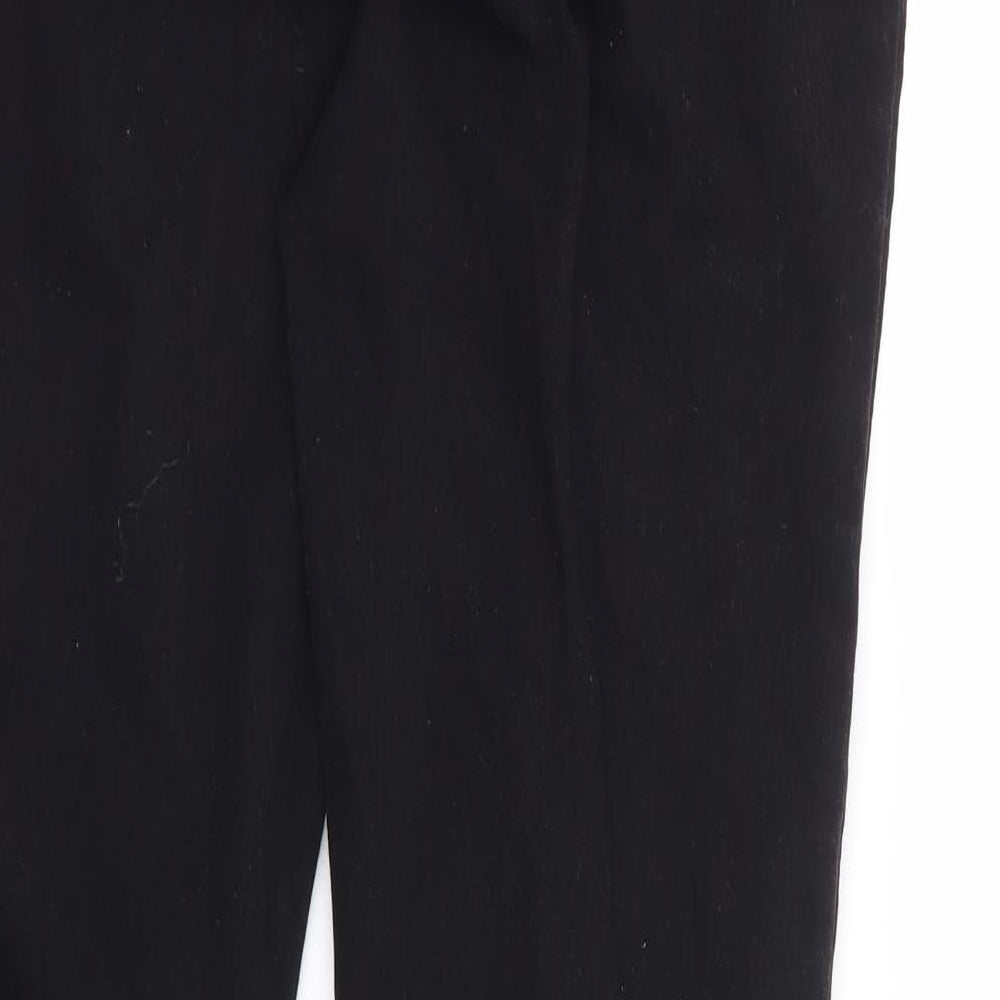 George Womens Black Cotton Jegging Jeans Size 14 L29 in Regular