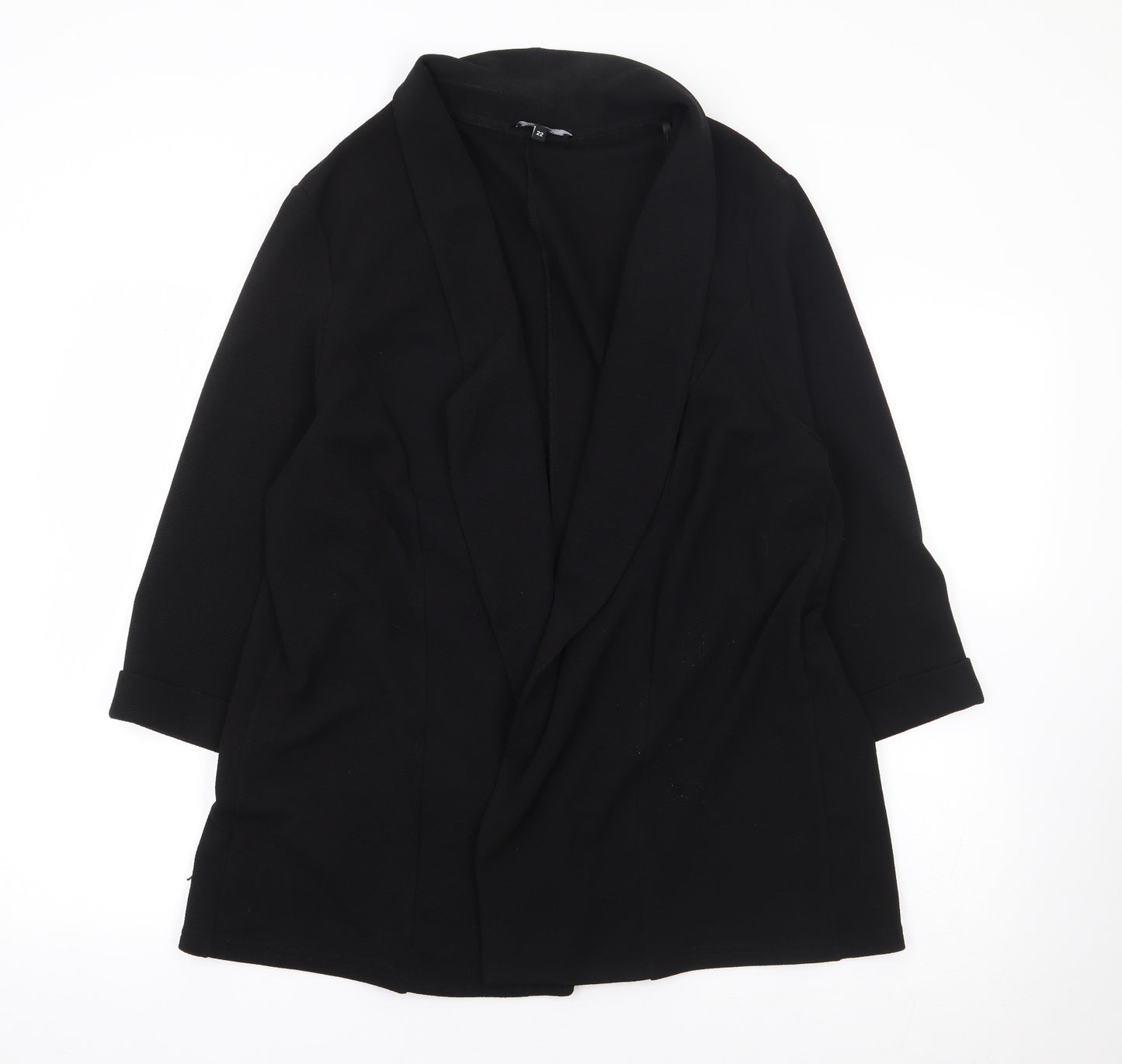 New Look Inspire Womens Black Jacket Blazer Size 22