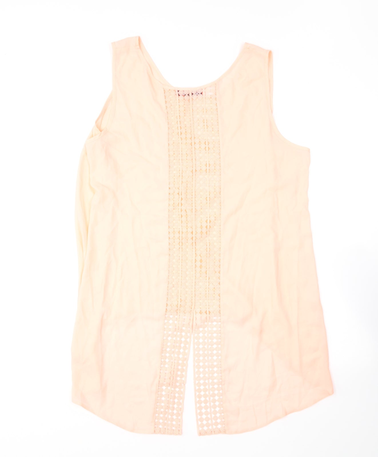 Atmosphere Womens Orange Polyester Basic Blouse Size 20 Scoop Neck