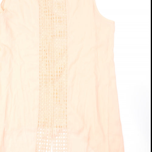 Atmosphere Womens Orange Polyester Basic Blouse Size 20 Scoop Neck