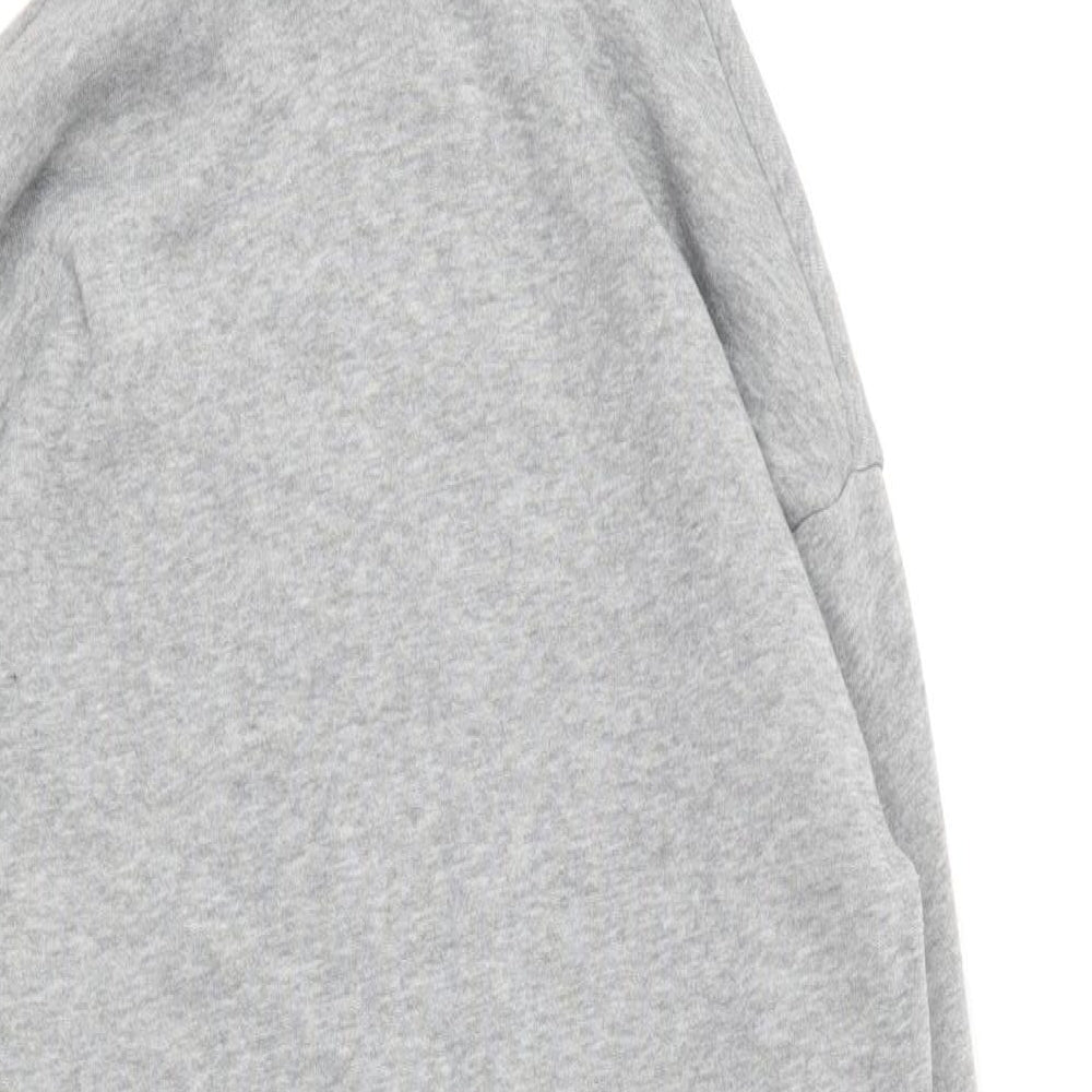 Cherry Koko Womens Grey Elastane Pullover Hoodie Size S