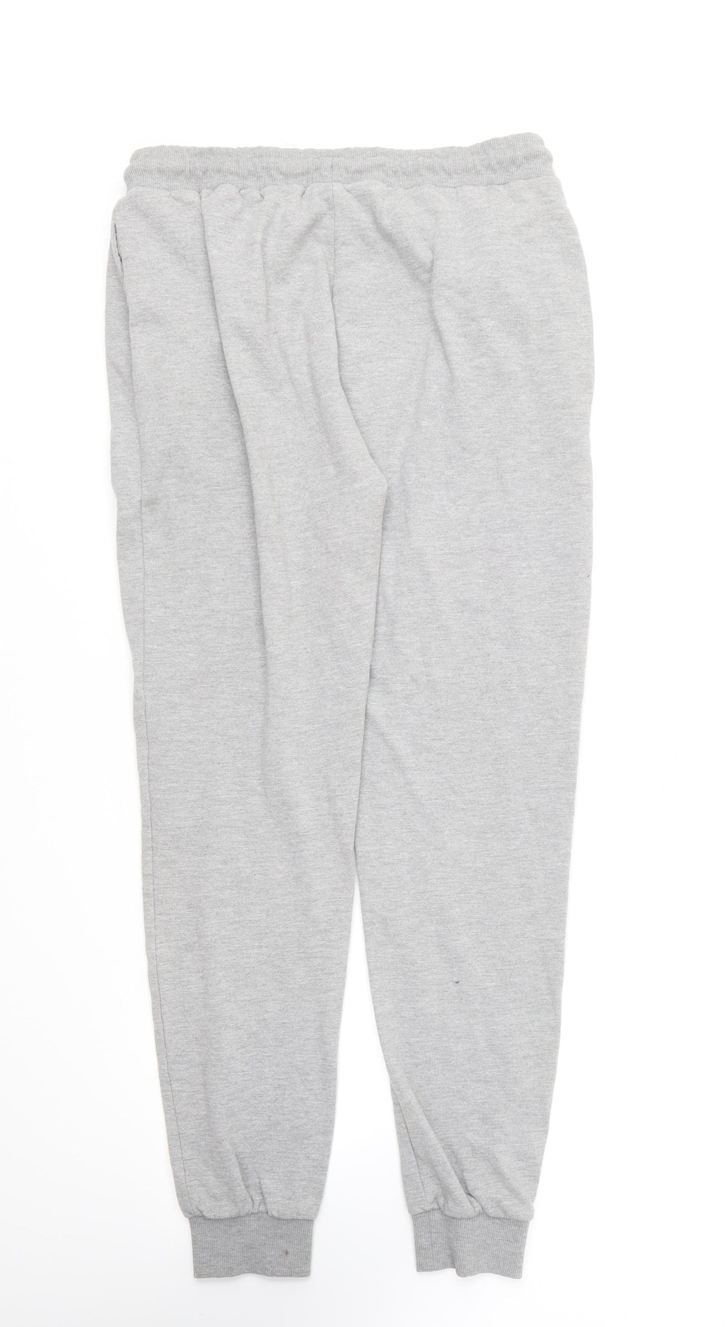 Closure Womens Grey Cotton Jogger Trousers Size XL L23 in Regular