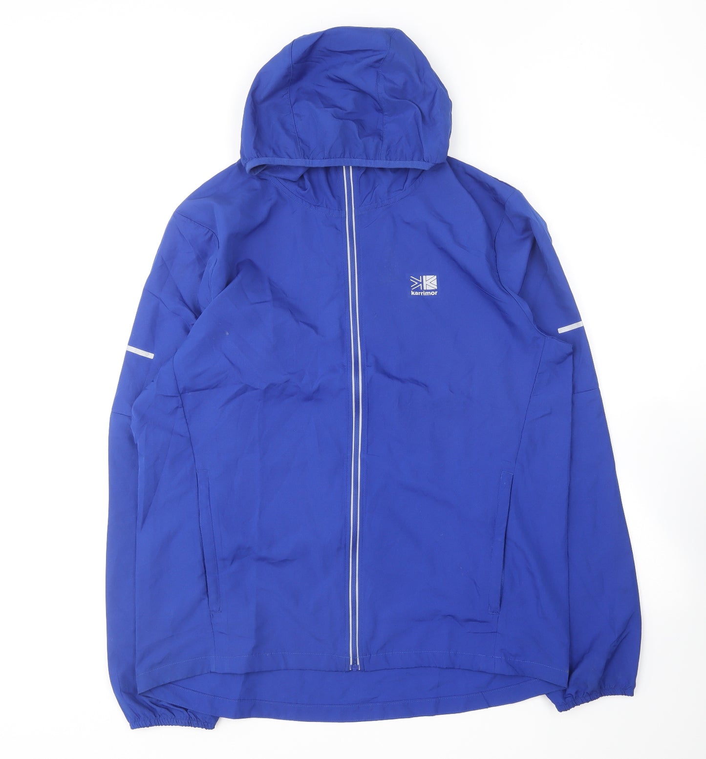 Karrimor Mens Blue Rain Coat Coat Size XL