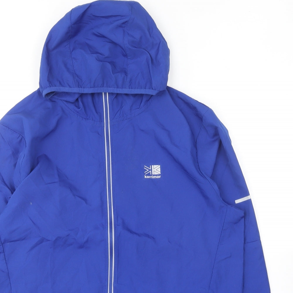 Karrimor Mens Blue Rain Coat Coat Size XL