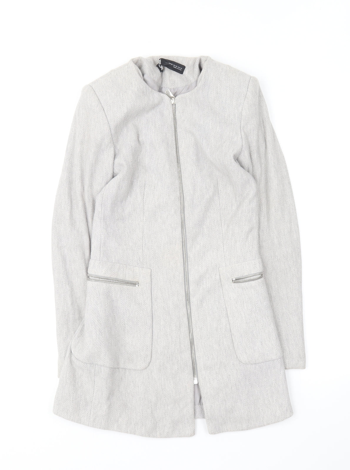 Zara Womens Grey Jacket Size XS