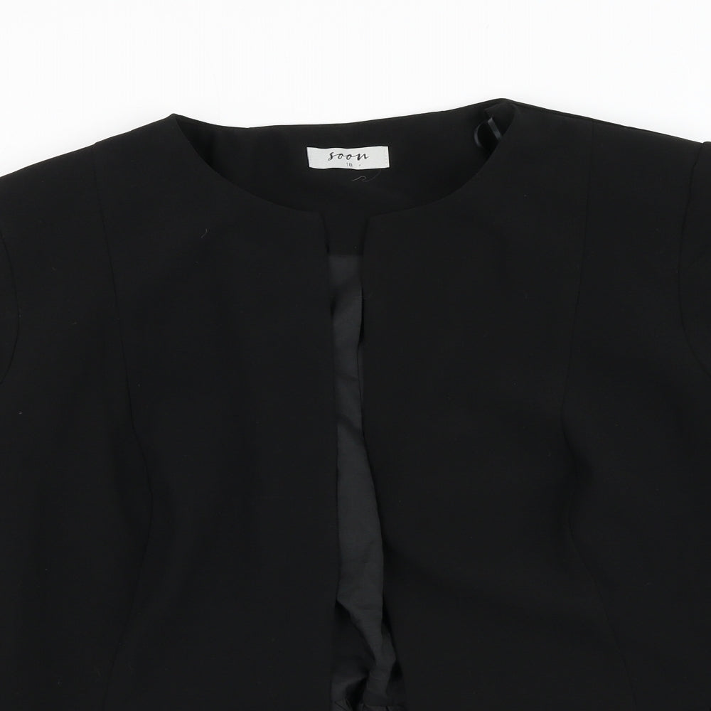 Matalan Womens Black Jacket Blazer Size 18