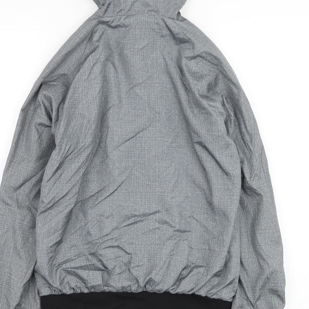 Primark Boys Grey Rain Coat Coat Size 11-12 Years Zip