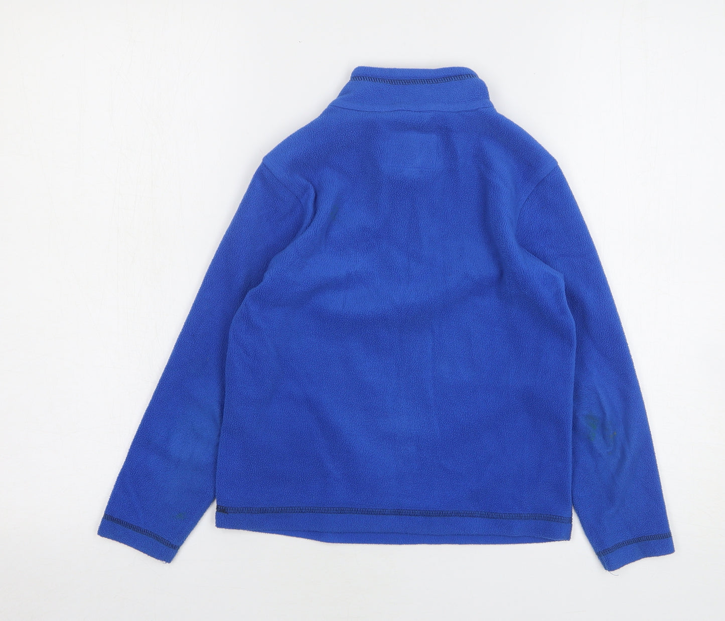 Regatta Boys Blue Polyester Pullover Sweatshirt Size 7-8 Years Zip