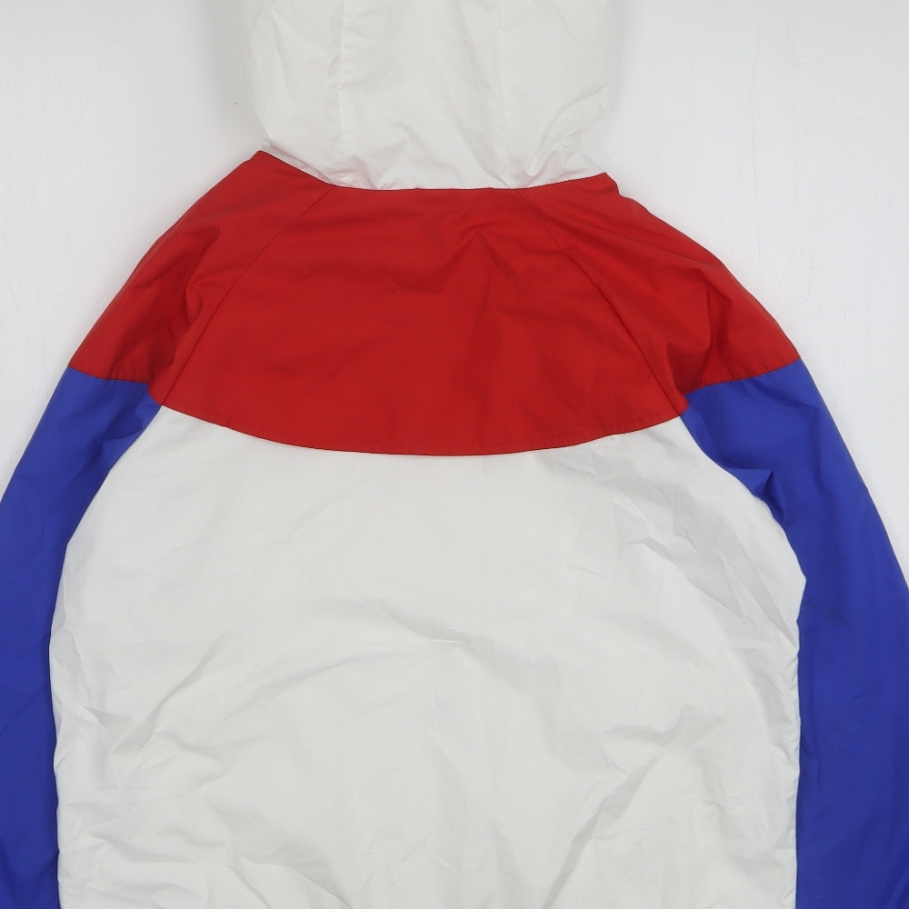 Nike Boys Multicoloured Colourblock Windbreaker Jacket Size 11-12 Years Zip