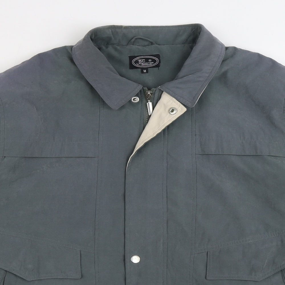 JBC Collection Mens Blue Jacket Size M Zip