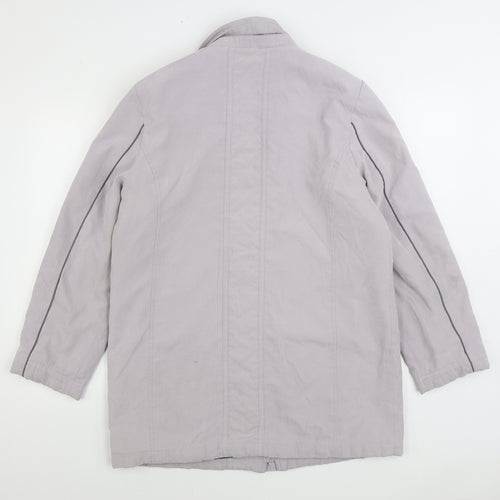 Anna rose Womens Grey Jacket Size M Zip