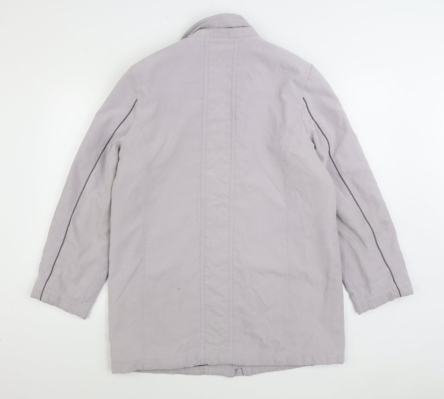 Anna rose Womens Grey Jacket Size M Zip