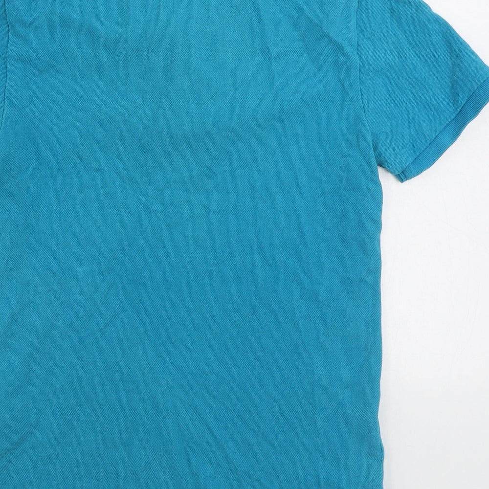 Polo by Ralph Lauren Boys Blue 100% Cotton Pullover Polo Size 11-12 Years Collared Pullover