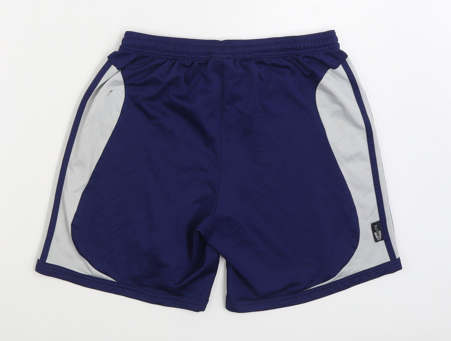 adidas Mens Blue Polyester Sweat Shorts Size M Regular