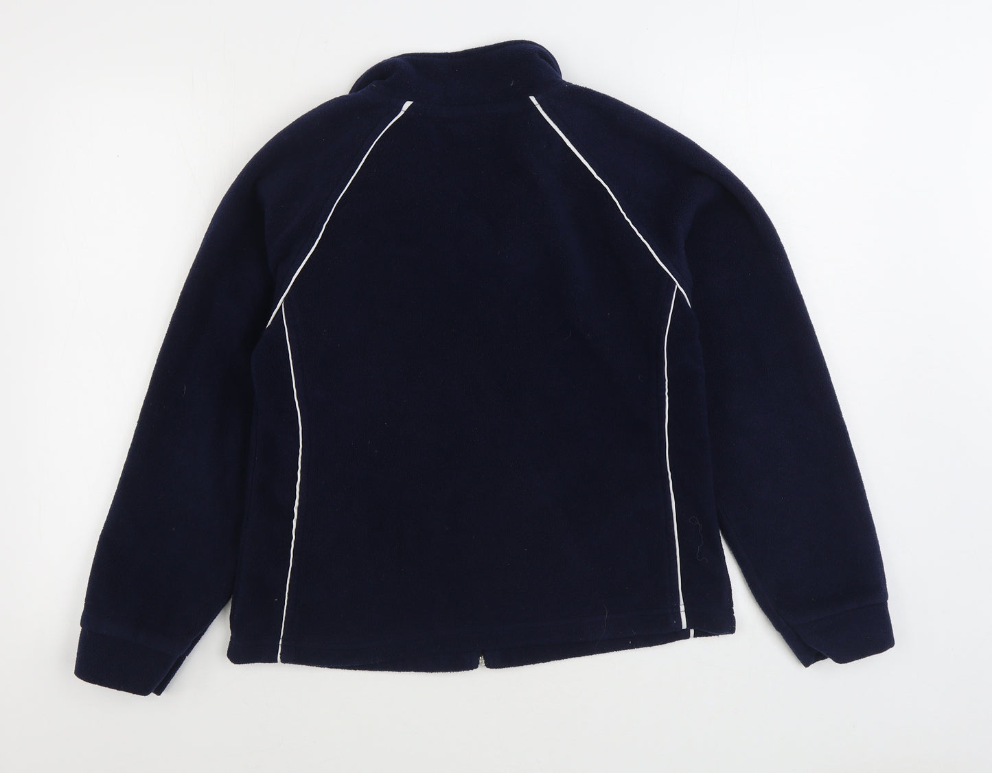 DNM Sport Womens Blue Jacket Size 12 Zip