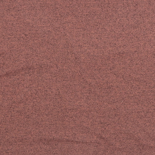 George Womens Pink V-Neck Polyester Cardigan Jumper Size L