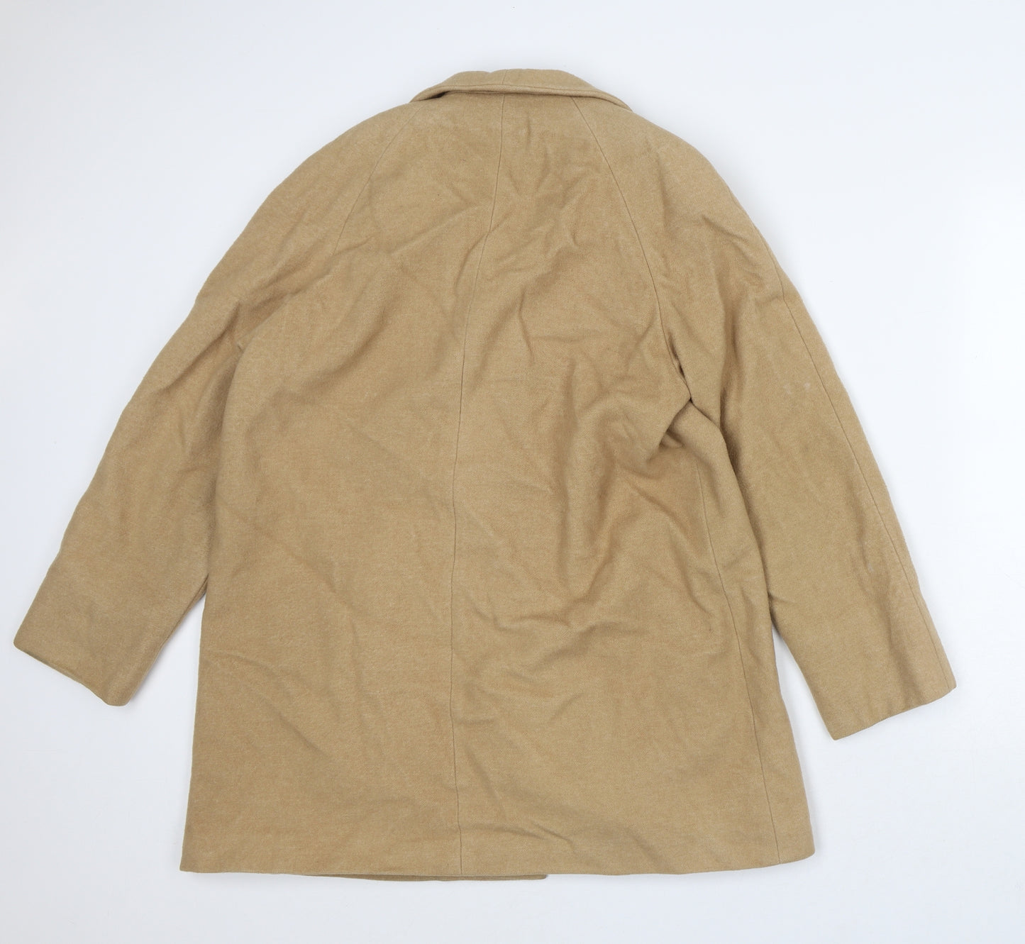 Marks and Spencer Womens Brown Trench Coat Coat Size 10 Button