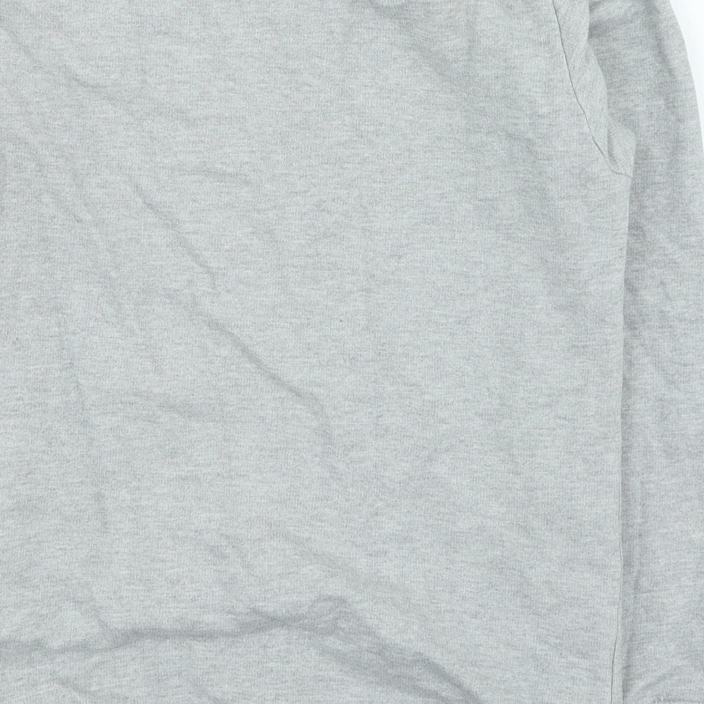 Another influence Mens Grey Cotton Pullover Sweatshirt Size M