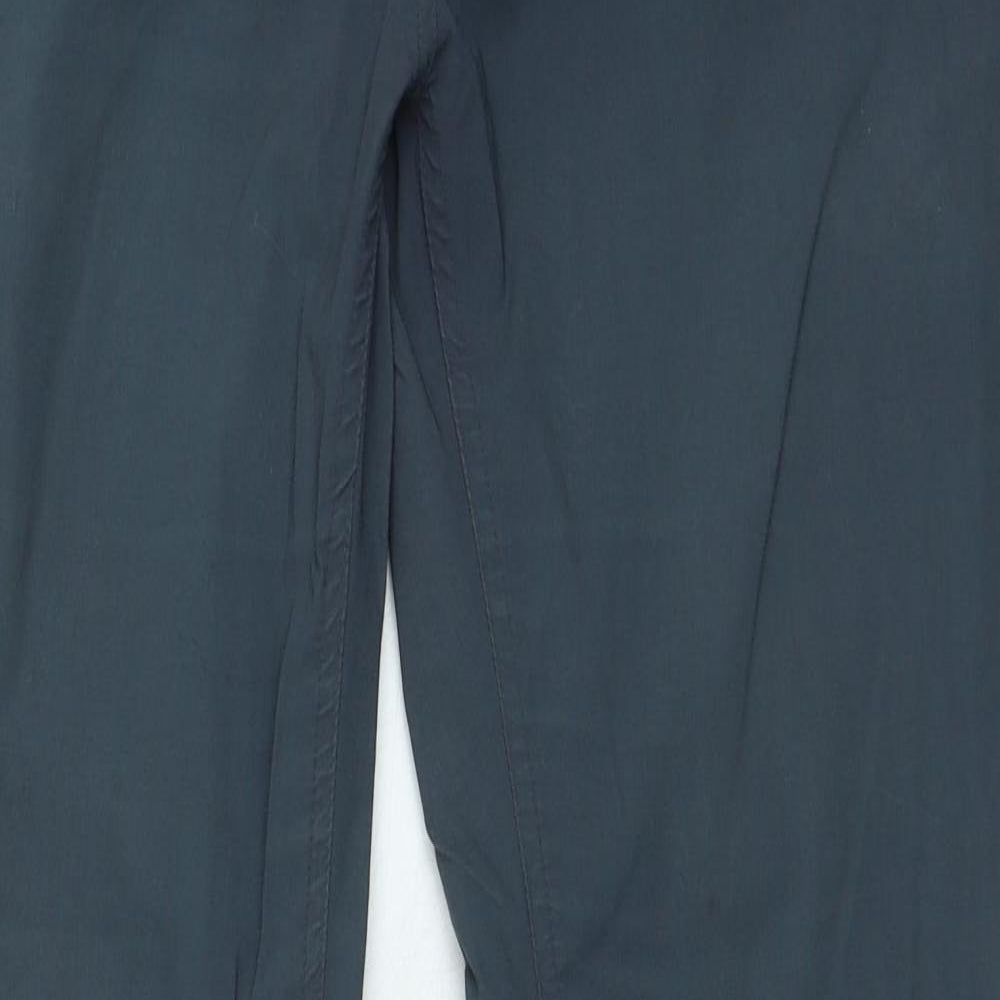 Craghoppers Womens Blue Polyamide Cargo Trousers Size 10 L32 in Regular Button
