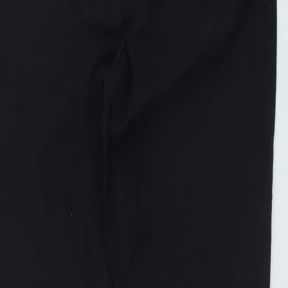 George Womens Black Cotton Skinny Jeans Size 8 L27 in Regular