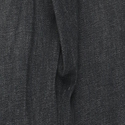 Zara Womens Grey Cotton Skinny Jeans Size 8 L30 in Regular
