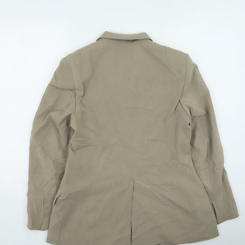 Sticky Fingers Womens Beige Jacket Size 14 Button