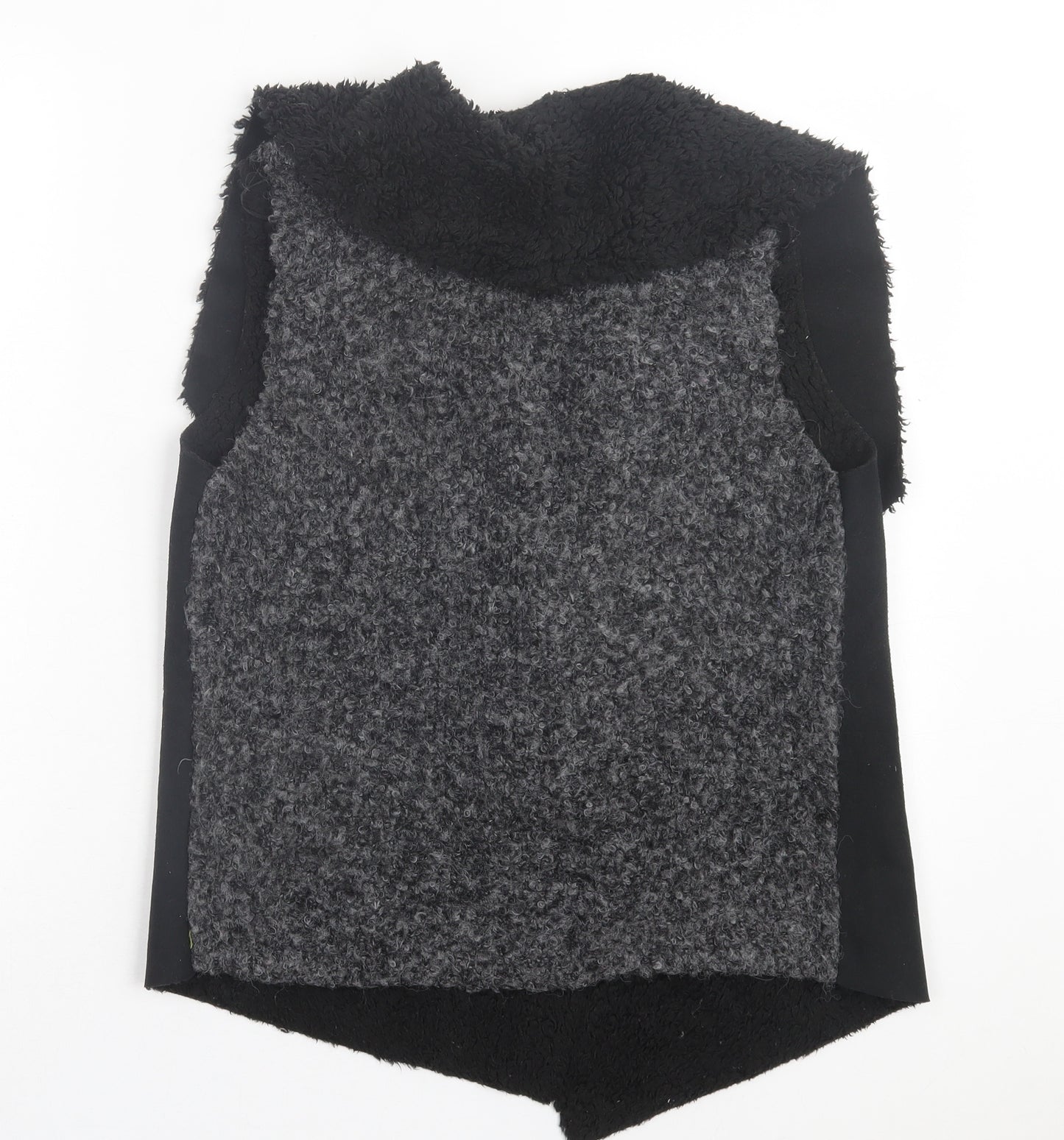 Marks and Spencer Womens Black V-Neck Polyester Cardigan Jumper Size S