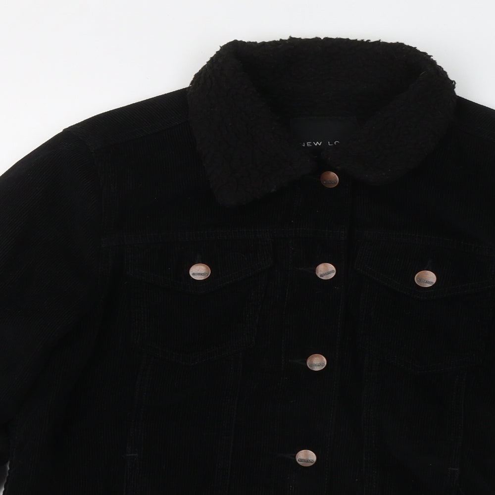 New Look Womens Black Jacket Size 10