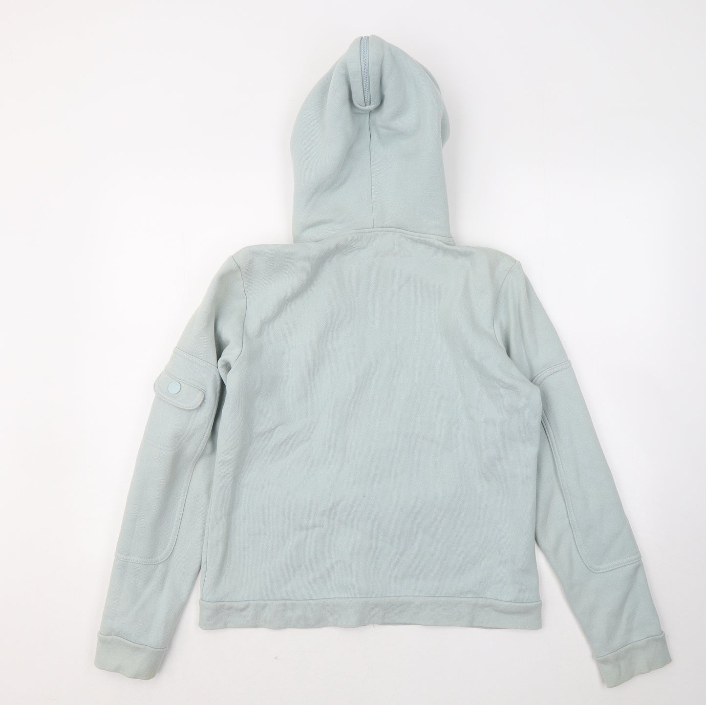 Cherokee Womens Blue Cotton Full Zip Hoodie Size 14
