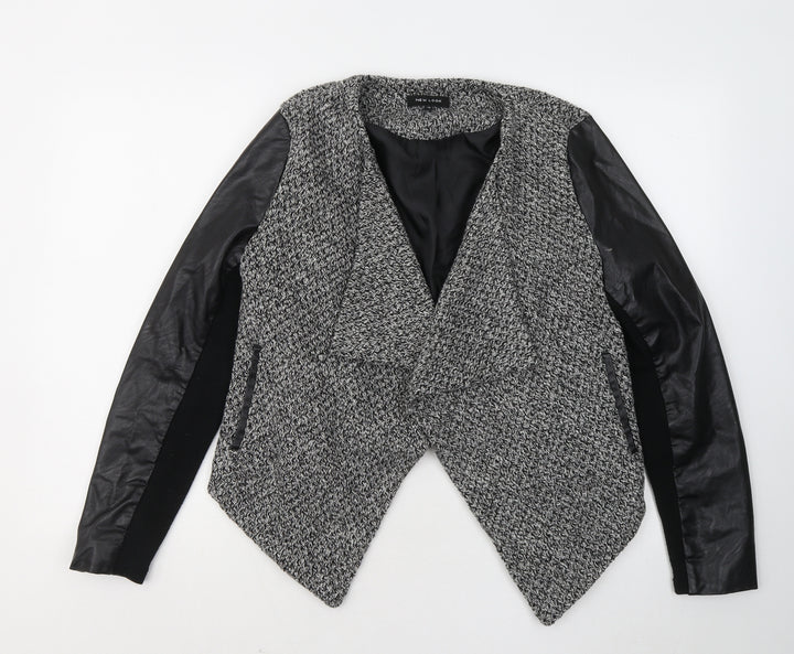 New Look Womens Grey Jacket Size 12