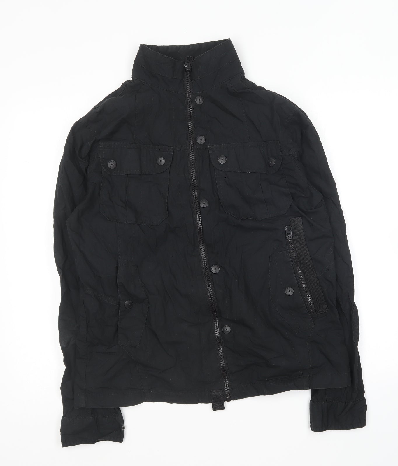 NEXT Mens Black Jacket Size M Zip