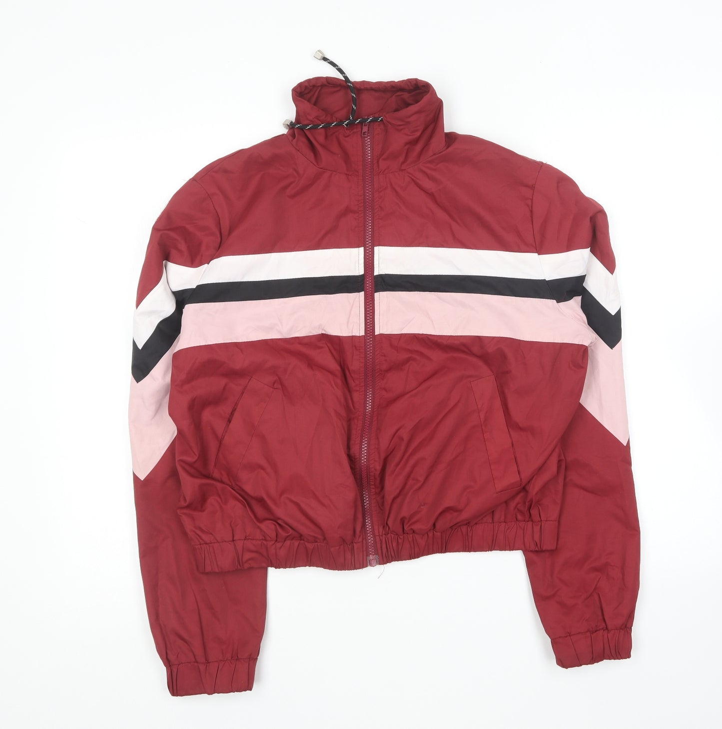 New Look Mens Red Jacket Size M Zip