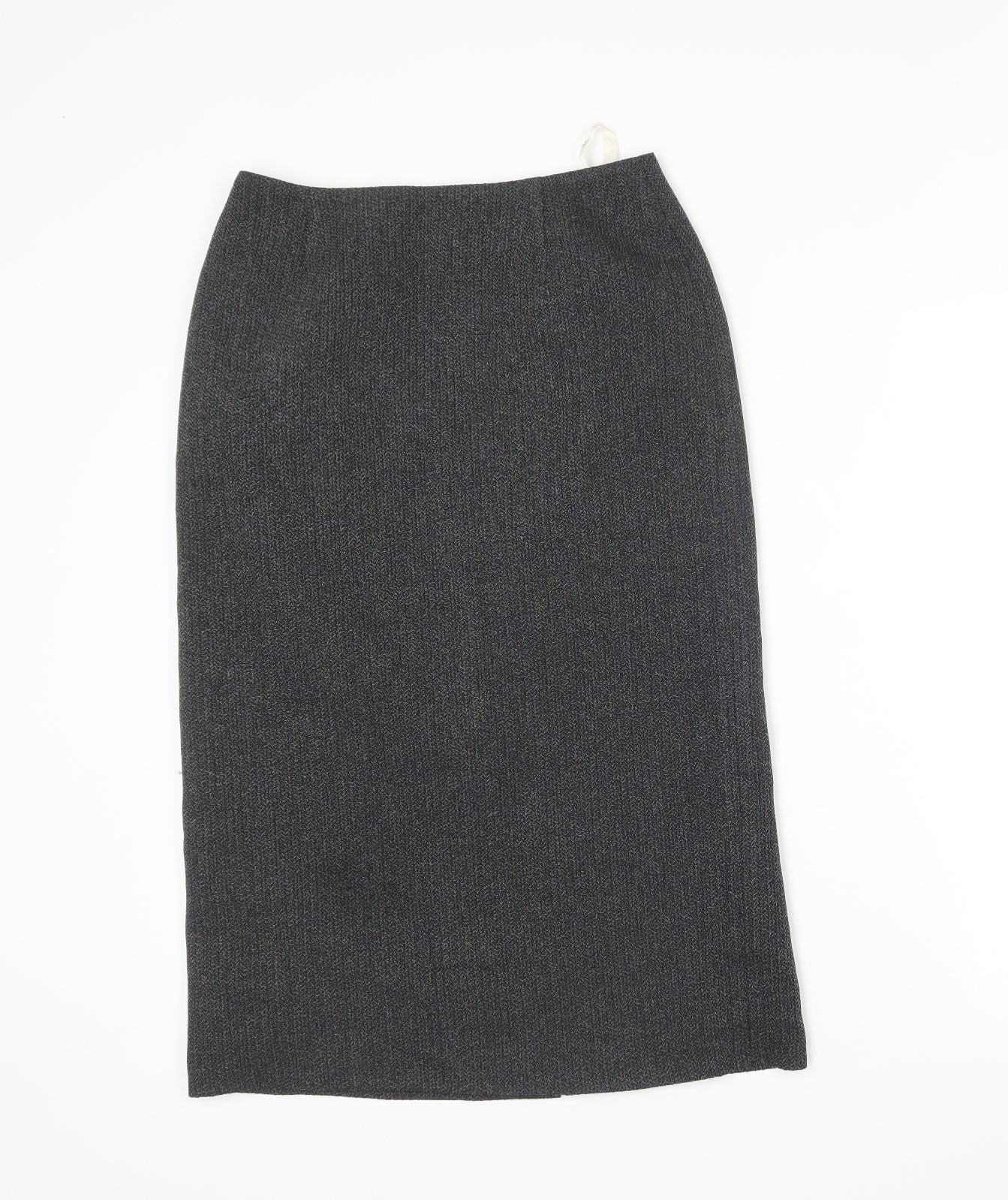NEXT Womens Grey Polyester Straight & Pencil Skirt Size 10