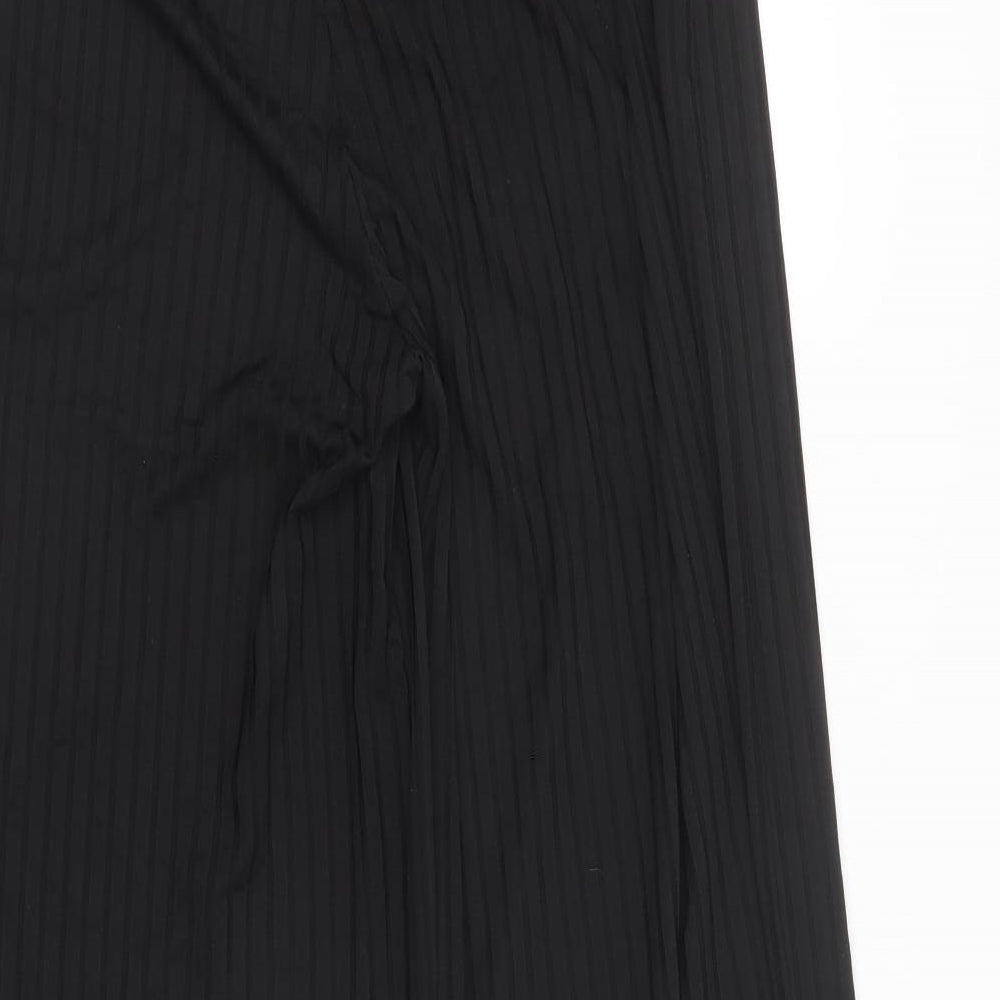 Yu & Me Womens Black Polyester Jogger Trousers Size M L27 in Regular