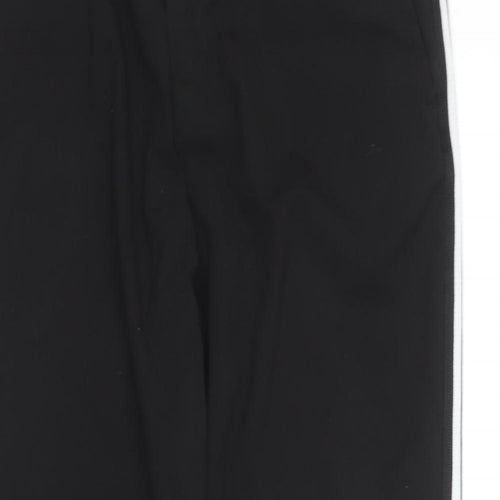 H&M Womens Black Polyester Trousers Size 32 in L27 in Regular
