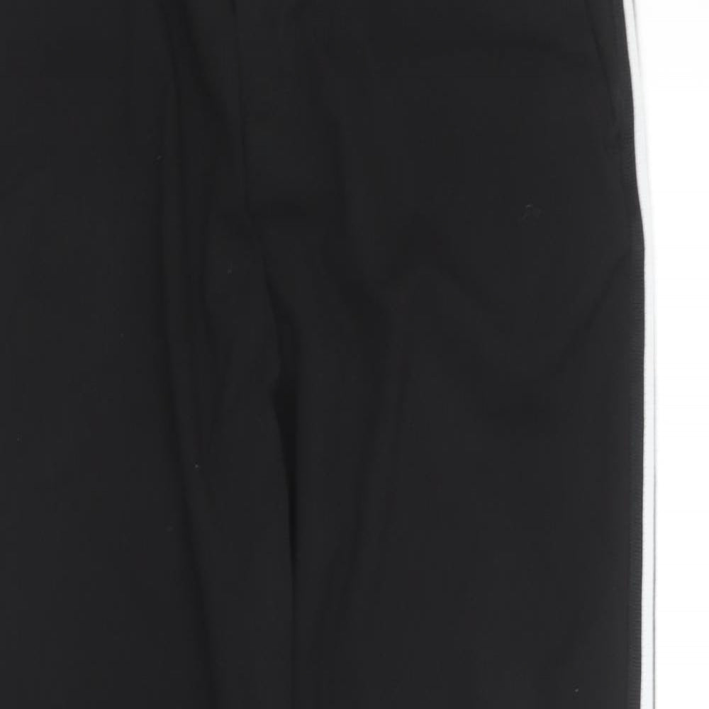 H&M Womens Black Polyester Trousers Size 32 in L27 in Regular