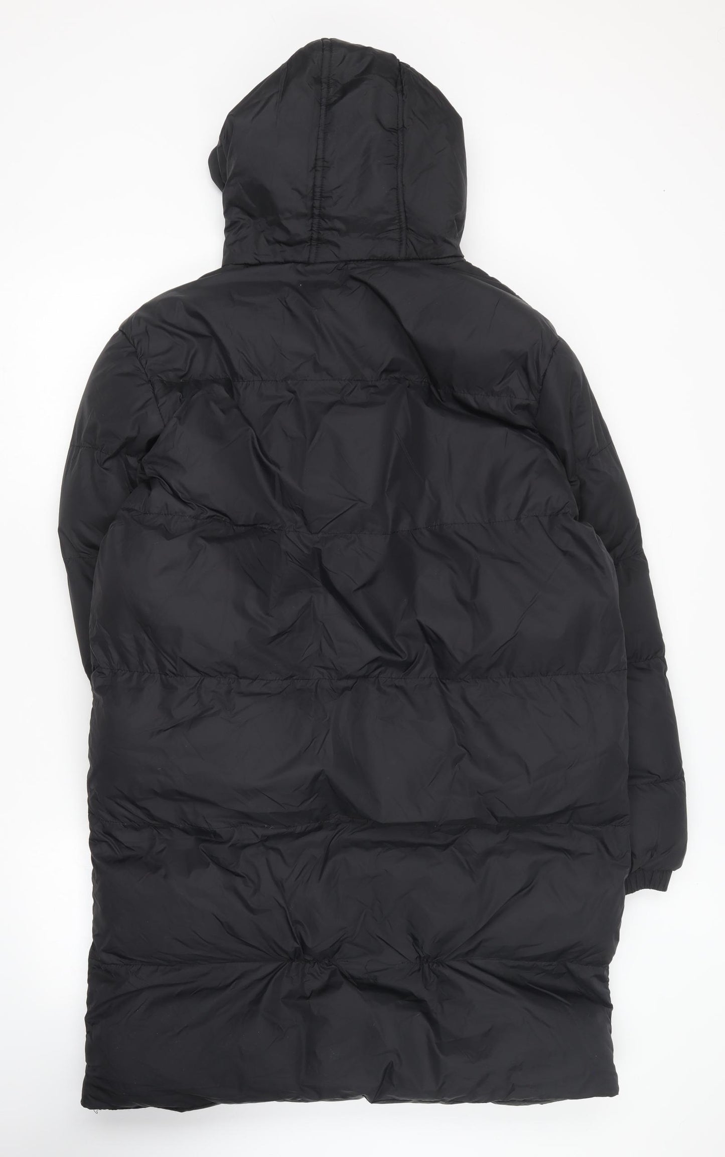 Brave Soul Womens Black Puffer Jacket Coat Size L