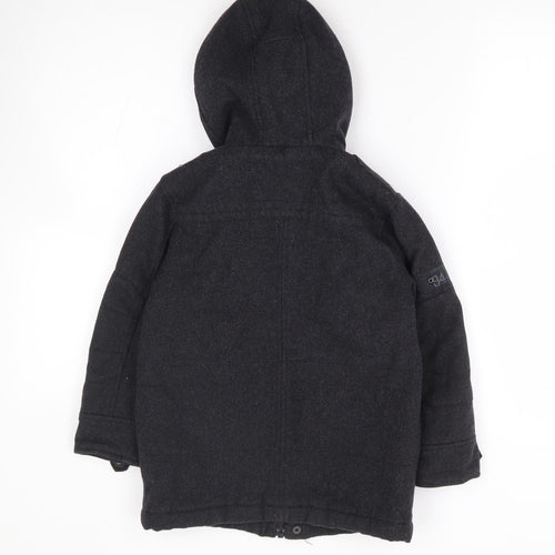 NEXT Boys Grey Jacket Coat Size 5 Years Zip