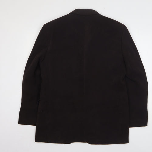 Impressions Mens Brown Polyester Jacket Suit Jacket Size 40