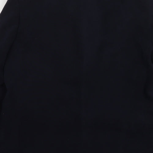 Seconds Mens Blue Polyester Jacket Suit Jacket Size 42