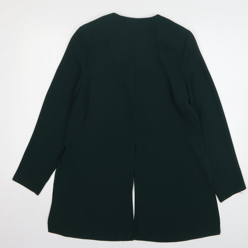 IQ Womens Green Jacket Blazer Size 10